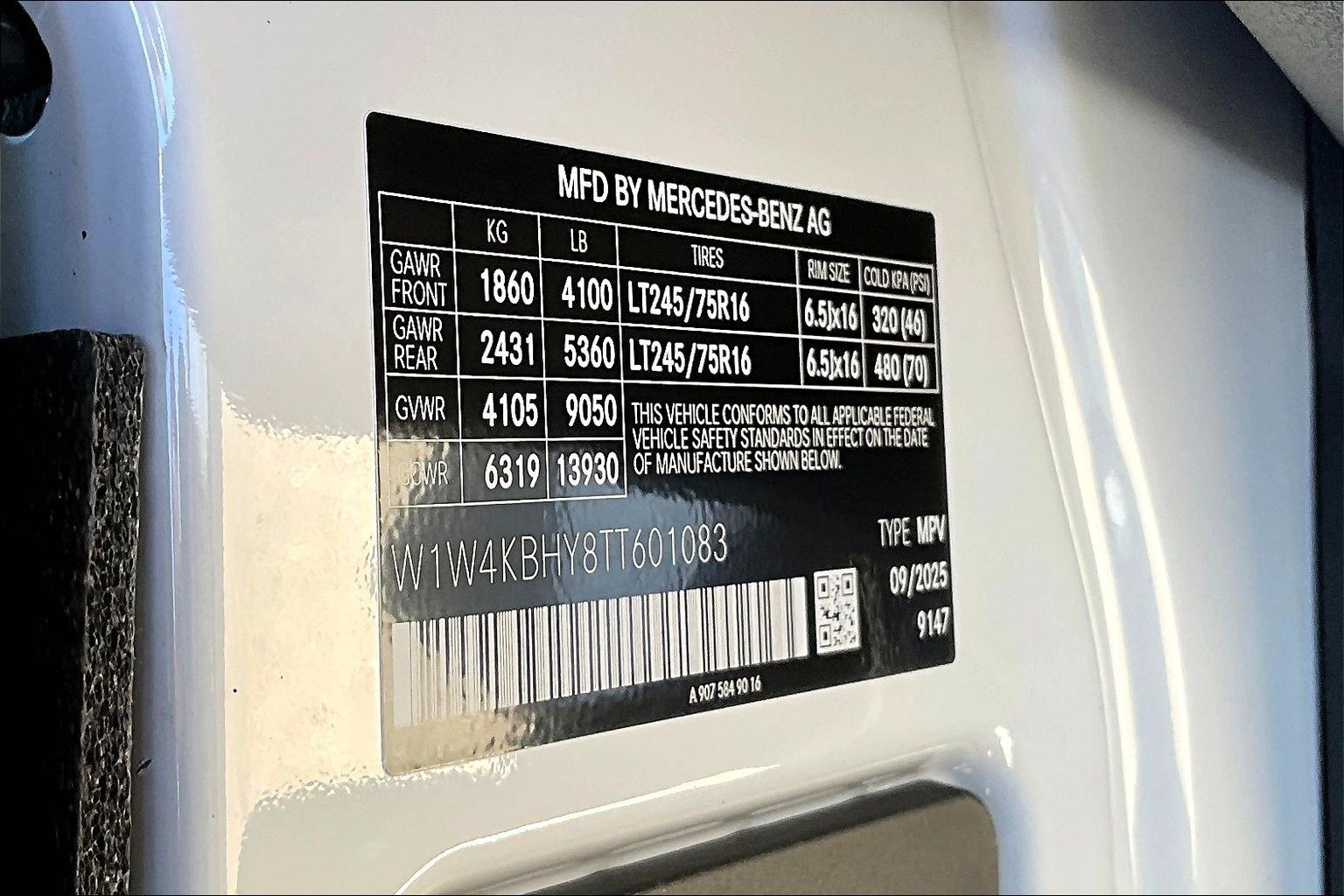 New 2026 Mercedes-Benz Sprinter Van in Austin #TT601083 | Mercedes
